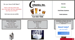Desktop Screenshot of carbonics.com
